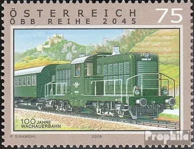 Produktbild von Briefmarken Österreich 2009 Mi 2818 (kompl.Ausg.) gestempelt Eisenbahnen