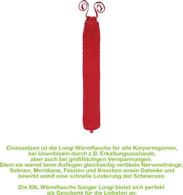 Zdjęcie produktu dla Butelka z gorącą wodą Singer Longi tube Red Queen