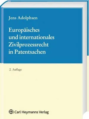 Immagine prodotto di Europäisches und Internationales Zivilprozessrecht in Patentsachen