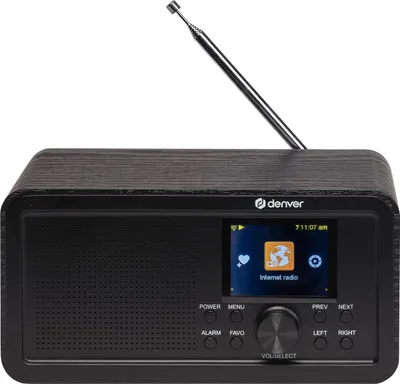 Produktbild von Denver DIR-200 DAB+ Internetradio, Farbe:Schwarz