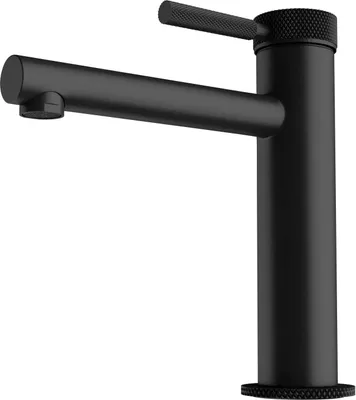Produktbild von Mai & Mai Armatur Waschtischarmatur in Schwarz matt Waschbeckenarmatur 18,1 cm hoch Einhebelmischer WAO-7601