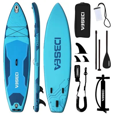 Immagine prodotto di Tavola da paddleboard, set completo, materiale in PVC resistente, 5021749