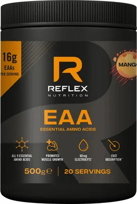 Produktbild von Reflex Nutrition EAA (500g) Mango - Aminosäuren - EAA