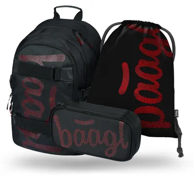 Productafbeelding van Schoolrugzak set, 3-delig, met borstband en ergonomisch ontwerp