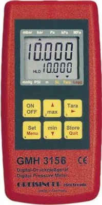 Immagine prodotto di Greisinger GMH 3156 Manometro pressione aria, liquidi 2,5