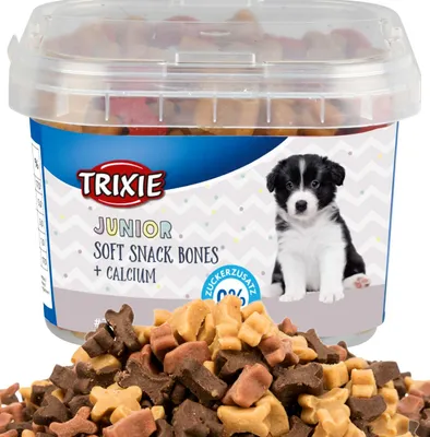 Imagen del producto de Trixie Junior, galletas blandas para snacks con calcio, golosinas para perros, 140 g