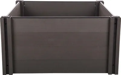 Zdjęcie produktu dla Podwyższona grządka G21 Crop 106 x 106 x 54, WPC, heban