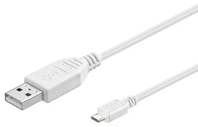 Immagine prodotto di PremiumCord Cavo micro USB 2.0, A-B 3 m, bianco