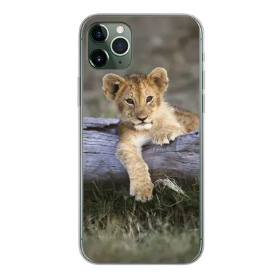 Produktbild von MuchoWow® Handyhülle Schutzhülle Hülle für iPhone 11 Pro Max Jungtier - Tier - Natur Silikon Softcase Handy Hülle - Schutz