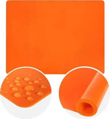 Zdjęcie produktu dla Silikonowa mata do pieczenia Orion Antypoślizgowa, nieprzywierająca mata silikonowa Blacha do pieczenia 50x40 cm