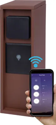 Produktbild von BOLD Pado Smarte Außen-Steckdose für Garten mit 3 Schuko Anschlüssen