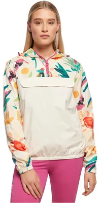Produktbild von Urban Classics Damen Ladies Mixed Pull Over Jacket whitesandfruity, XXL