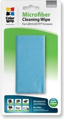 Zdjęcie produktu dla Silikonowa ściereczka z mikrofibry ColorWay do elektroniki i okularów 12x18cm