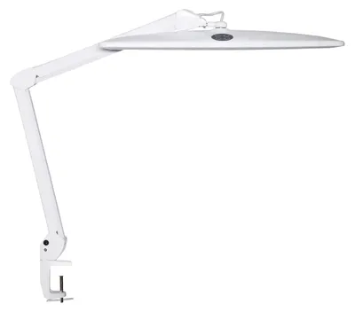 LED-Klemmleuchte, dimmbar, 6500 K, 2248 lm, weiß