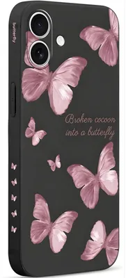Produktbild von Pnakqil Butterfly Schutzhülle für iPhone 17 Pro Max - Schwarz KP39898