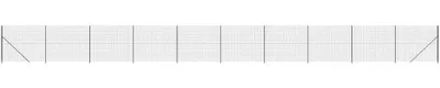 Produktbild von Komplettset Maschendrahtzaun 1,6 x 25 m in Anthrazit