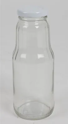 Produktbild von 15x Glasflasche 0,3L Schraubdeckelverschluss Saft Wasser Trinken Küche Speisen