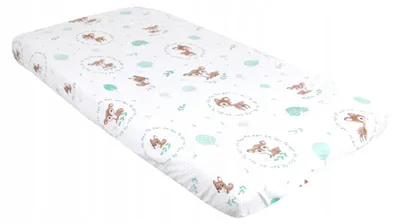 Produktbild von BabyLux Spannbettlaken für Kinderbett 100% Baumwolle 70x140 cm