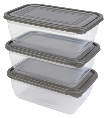 Produktbild von Livarno Home 3er-Set Lebensmittelbehälter 2 L Aufbewahrung