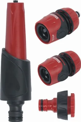 Produktbild von Schlauchzubehör Adapter Spritze Schlauchverbindung - Hahnverbindungen 4 tlg. Set