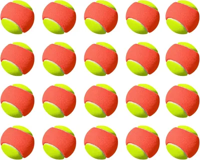 Immagine prodotto di Palline da tennis, 20 pezzi, diametro 6,35 cm, palline da allenamento per principianti