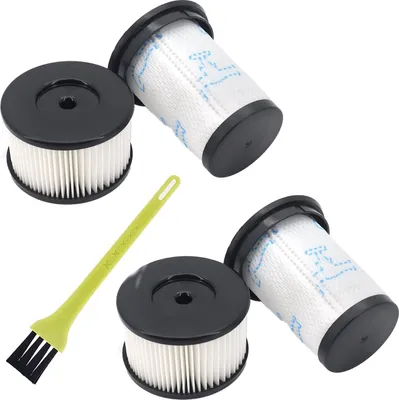 Produktbild von 2 Stück Vormotorfilter + Nachmotorfilter für Rowenta Air Force Flex 760 Akku-Staubsauger RH9571 RH9572 RH9574 RH9590 (Alternative zu ZR009003, ZR009004)