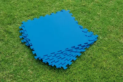 Produktbild von Bestway Pool-Bodenschutz 8 Stk. Blau 58220