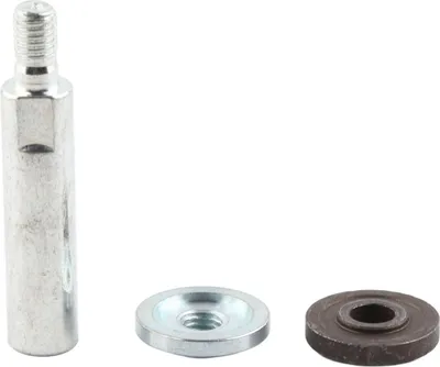 Image de Tige de rallonge pour meuleuse d'angle, filetage polyvalent, arbre de rallonge pour polisseuse rotative avec contre-écrou à bride, rallonge pour meuleuse d'angle, tige de rallonge
