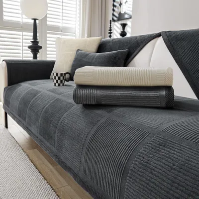 Productafbeelding van Sofa Cover voor 1/2/3/4 Zits Met Antislip Pad