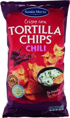 Produktbild von Santa Maria Tortilla Chips Chili 475g