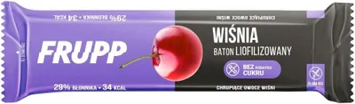 Zdjęcie produktu dla BATON LIOFILIZOWANY WIŚNIOWY BEZGLUTENOWY 10 g - CELIKO (FRUPP)