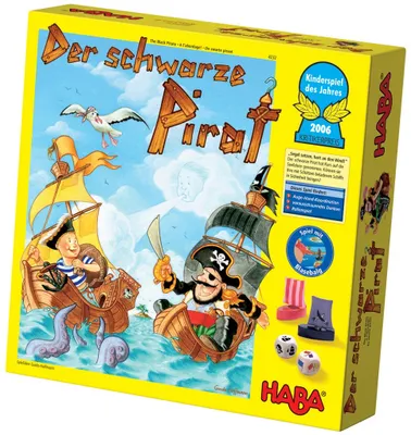 Produktbild von Der schwarze Pirat. Kinderspiel des Jahres 2006