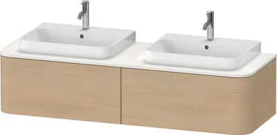 Produktbild von DURAVIT HP4946B71710010 WTU HappyD2+ wandh.,354x1600x550mm