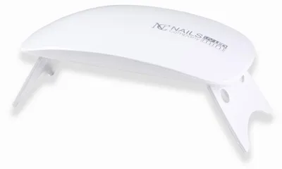 Produktbild von Nails Company UV-LED-Nagellampe Mini 6 W stark weiß ultraviolett 1OC6U-TS