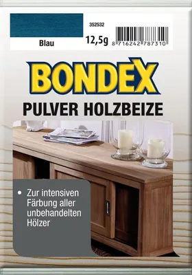 Produktbild von Bondex Pulverbeize Blau 12,5 g - 352532