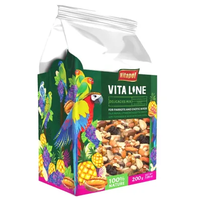 Immagine prodotto di Vitapol VITALINE - Miscela nutriente per tutti i pappagalli 200g