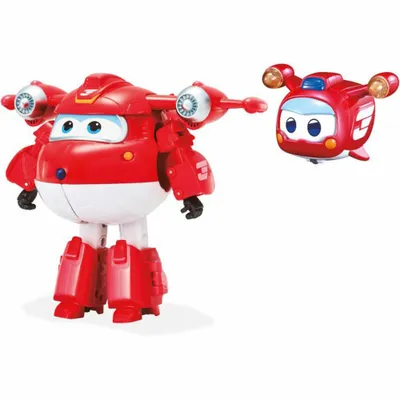 Obrázok produktu pre Super Wings TRANSFORMING supercharged Jett+Super Pet Jett