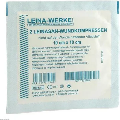 Zdjęcie produktu dla LEINA Wundkompressen 10x10 cm steril