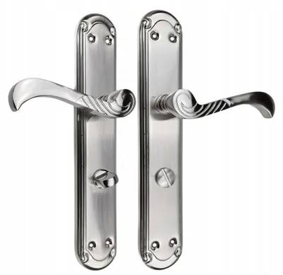 Produktbild von Marmex Casablanca Türgriff 60 mm WC Nickel Satiniert