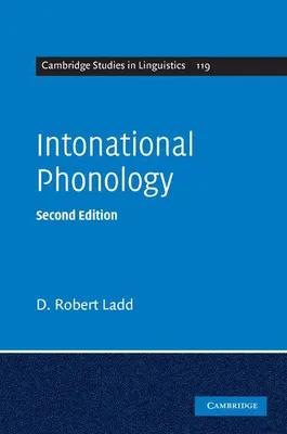 Produktbild von Intonational Phonology