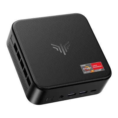 Produktbild von NiPoGi E3B Mini PC, AMD Ryzen 5 7430U(bis 4,3 GHz),16GB LPDDR4X 512GB SSD AMD Radeon Graphics, WiFi 6, BT 5.2, USB 3.2 Micro Desktop