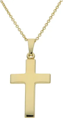 Produktbild von JuwelmaLux Anhänger 585/000 (14 Karat) Gold Kreuz JL14-02-0120
