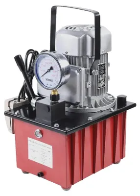 Produktbild von Hydraulikpumpe, manuelle Ventilsteuerung, Fußpedalschalter, Rot