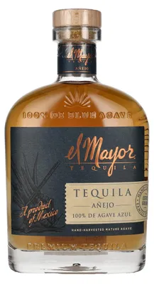 Produktbild von El Mayor Añejo Tequila 100% Agave 40% Vol. 0,7l