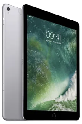 Produktbild von Apple iPad Pro, 24,6 cm (9.7"), 2048 x 1536 Pixel, 128 GB, iOS, 444 g, Grau