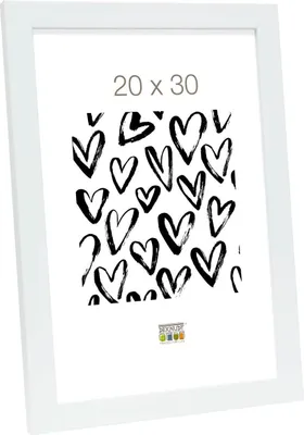 Obrázok produktu pre S41VH1 biely plastový rám 13,0 x 18,0 cm