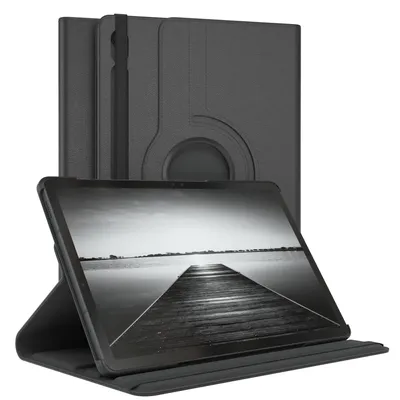 Produktbild von EAZY CASE - Tablet Hülle fürSamsung Galaxy Tab S9 FE Schutzhülle, Tablet Case 360° drehbar in Schwarz