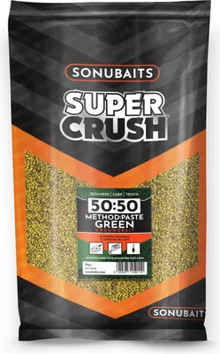 Obrázok produktu pre Sonubaits Super Crush 50:50 Metóda a pasta zelená 2 kg