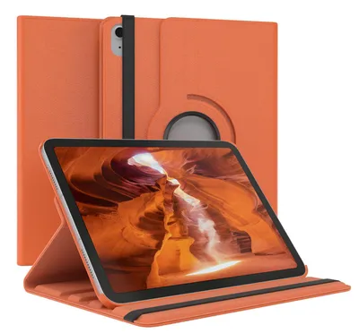 Produktbild von EAZY CASE - Tablet Hülle für Apple iPad 10,9" (10. Gen.) Schutzhülle, Tablet Case 360° drehbar in Orange