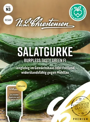 Artikelbild 1 von 'Salatgurke Burpless Tasty Green F1' aus der Kategorie Salatgurkensamen